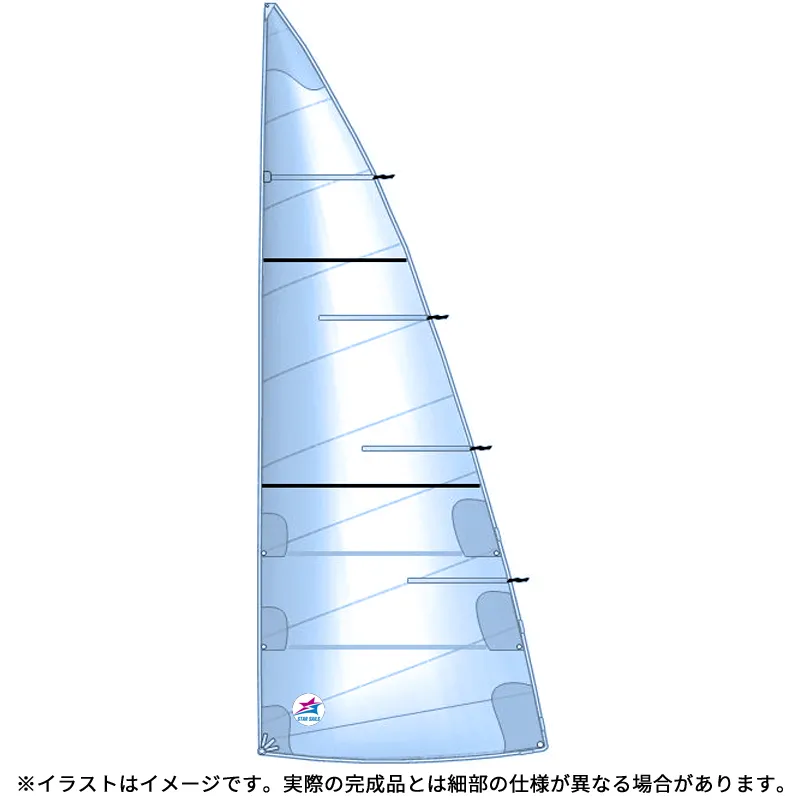 STAR SAILS クロスカット・ショートバテン セール
